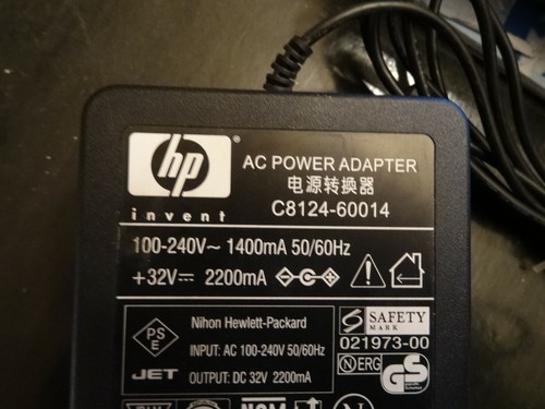 C8124-60014 - HP 32V Netzteil für HP Officejet 7400 - 7310 - 7410 Drucker