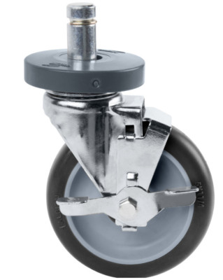Metro Super Erecta Wheel Swivel Stem Caster 300  Lbs Capacity 5'' Diameter 5MPB