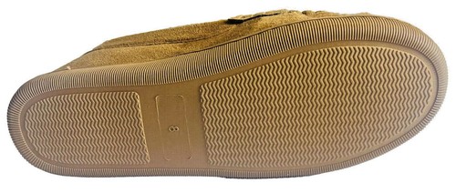 Mens Dunlop Moccasin Slippers Memory Foam Faux Fur Lined Comfort Loafers - Picture 6 of 12