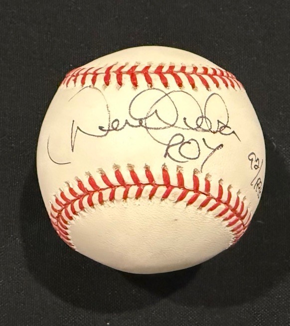 Derek Jeter Autographed Signed 1996 Rookie Of Year ROY AL Baseball #92/1996 JSA LOA HOF 