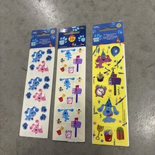 Vintage Sandylion Blues Clues 3 packs Sticker Pack