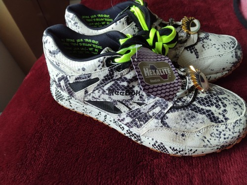 New Melody Ehsani x Reebok Ventilator Womens 11 Limited Edition RARE Snakeskin