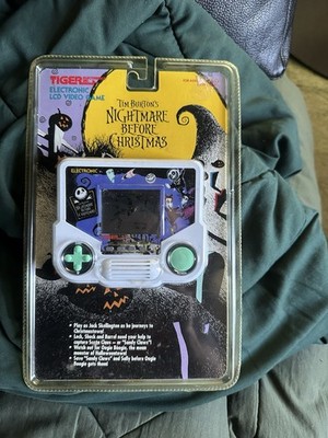 Tiger Electronics LCD Handheld Game Nightmare Before Christmas 76-537 (1997)