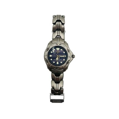 Citizen Eco Drive Diver Watch Titanium 200M Solar Ref 7877 H01911 Unisex