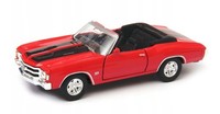 Welly 1971 Chevrolet Chevelle Ss 454 Red 1:34 1:39 Scales 4.5 Inch Toy Car