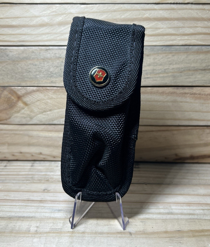 Victorinox Multi-Tool Black Nylon Belt Pouch Sheath w/ Snap Closure