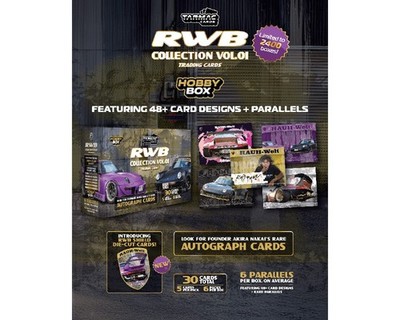 タレントカード RT-196470 Tarmac Cards RWB Collectible Trading Cards Vol. 01 Hobby Box
