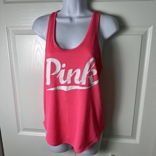 Pink Victorias Secret PINK Dual Logo Tank Size S