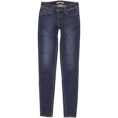 Levi's 710 Super Damen Jeans blau Skinny Slim Stretch W27 L31 (105458)