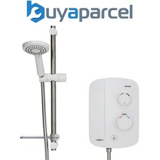 Triton AS2000SR Silent Running Thermostatic Power Shower White & Chrome Novel SR