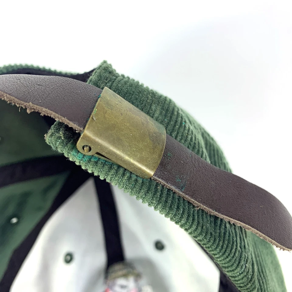 De Colección Años 90 Stussy Pana Rata Boombox Sombrero Gorra Verde Hip Hop Rap Patín OS Foto 4 de 4