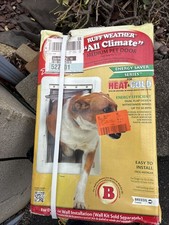 Ideal Pet Products RUFF WEATHER All Climate Dog Door Medium 7.25" x 13" Flap