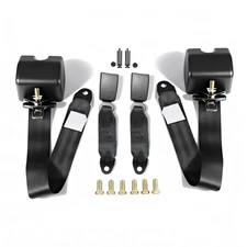 2 Sets 3 Point Seat Belt Safety Truck Strap Seatbelt For Chevrolet C10 Suburban