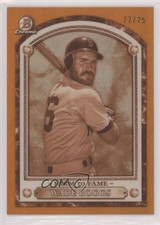 2020 Bowman Chrome Farm to Fame Orange Refractor 22/25 Wade Boggs HOF 0u9f