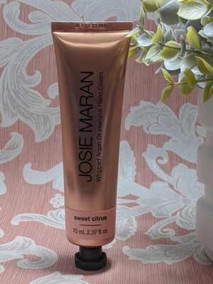 Josie Maran Argan Oil Intensive Hand Cream Sweet Citrus 2.37 Fl os Sealed