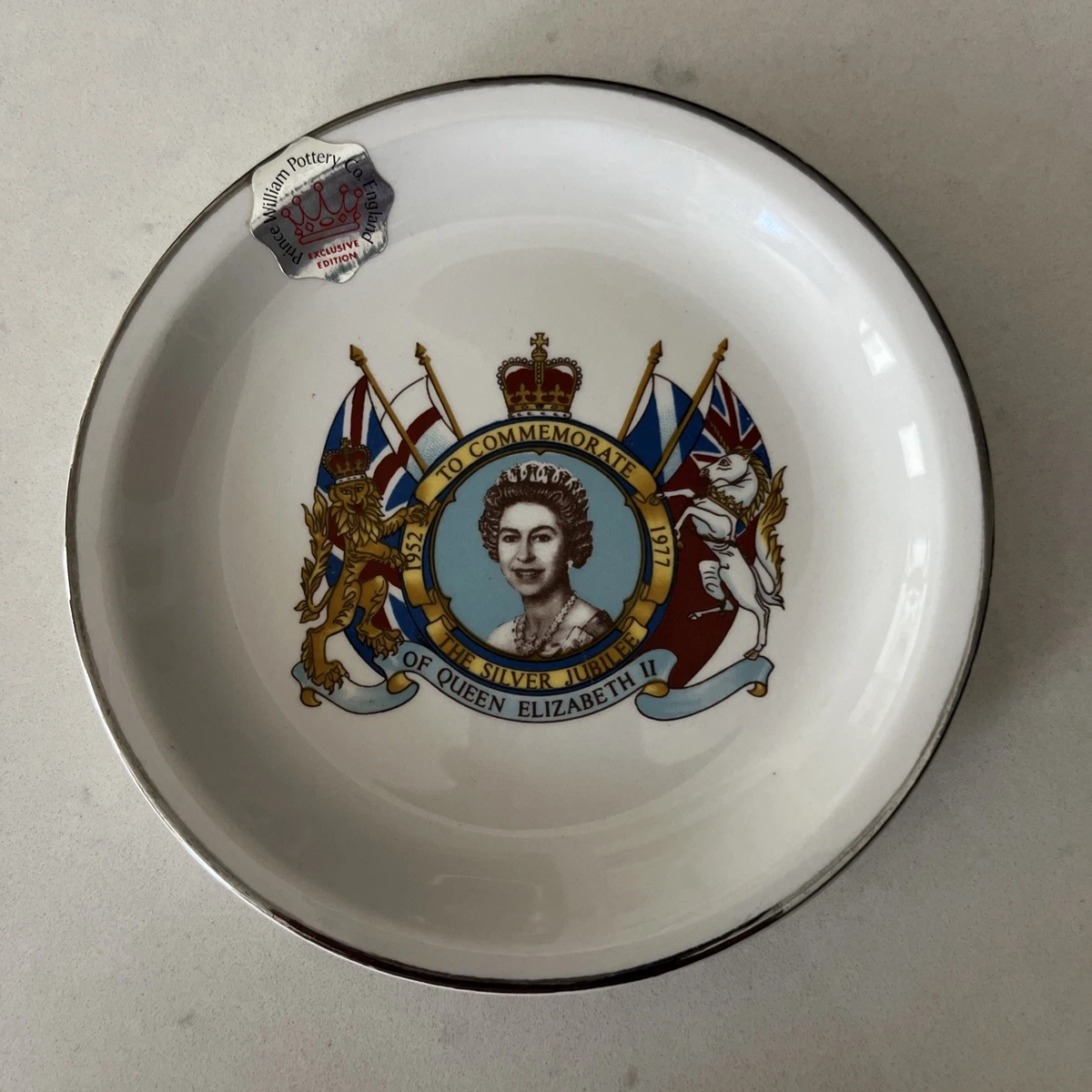 Silver Jubilee Plate Historical Royalty Collectibles for sale | eBay