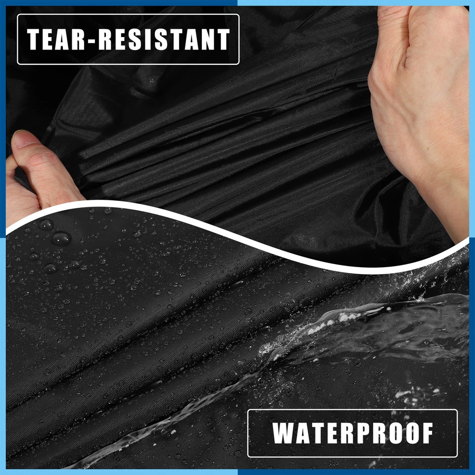 1 pieza cubierta impermeable de coche para Chevrolet Corvette C4 1984-1996 con cremallera negra Foto 3 de 4