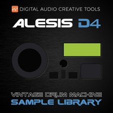 Alesis D4 Drum Machine Sample Library 500 Samples - Instant Access