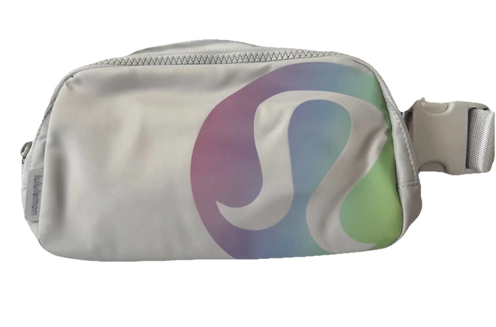 NWT Lululemon Everywhere Belt Bag 1L in Vapor Rainbow Authentic Last One