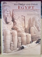 Yesterday and Today- Egypt - Lithograph And D...