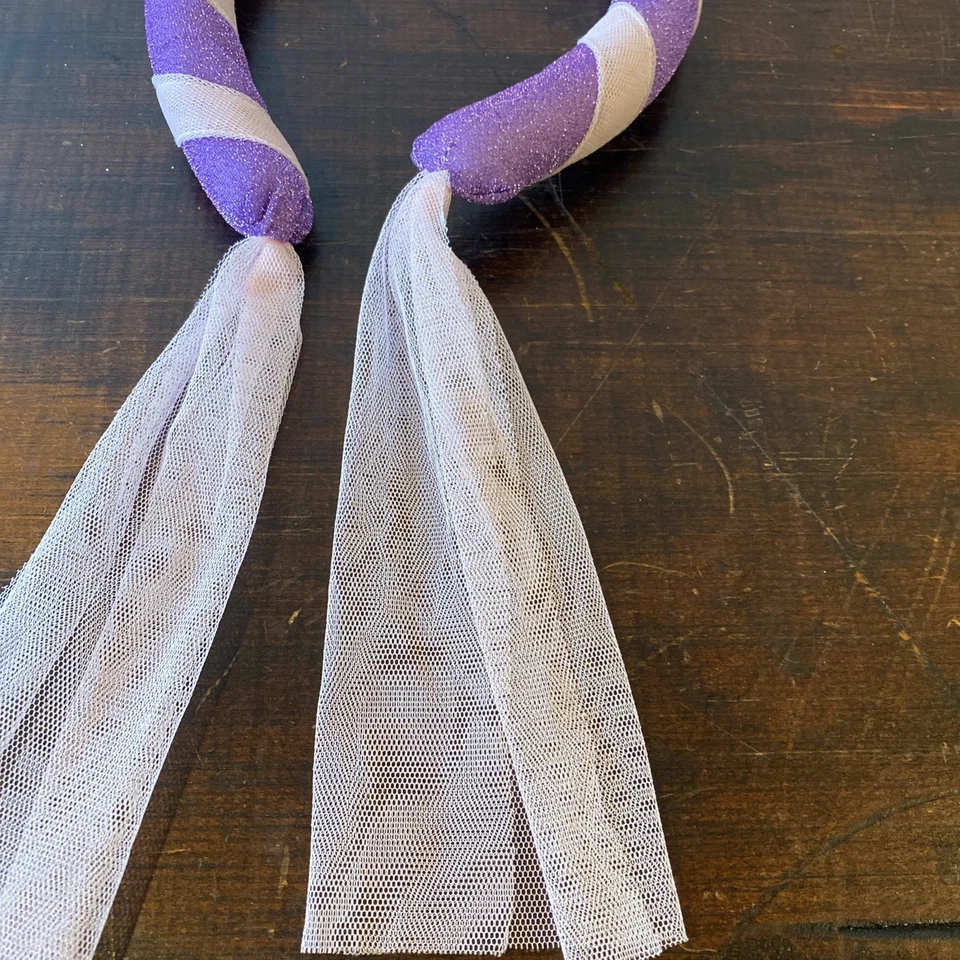 Disfraz de princesa diadema disfraz de Halloween rosa púrpura Foto 4 de 4