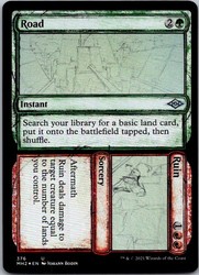 Road // Ruin (Showcase) Foil Modern Horizons 2