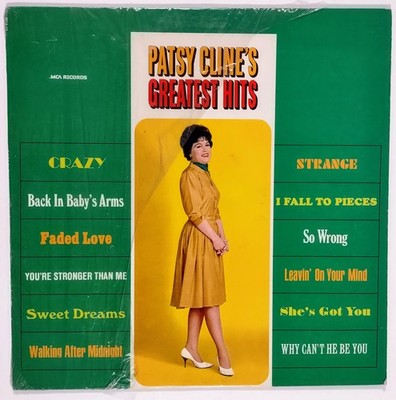 Patsy Cline - Greatest Hits - 12'' LP - 1980 MCA Reissue