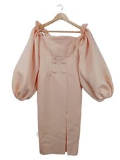 ASOS DESIGN Cocktailkleid Damen Kleid Gr. DE 38 creme Elegant