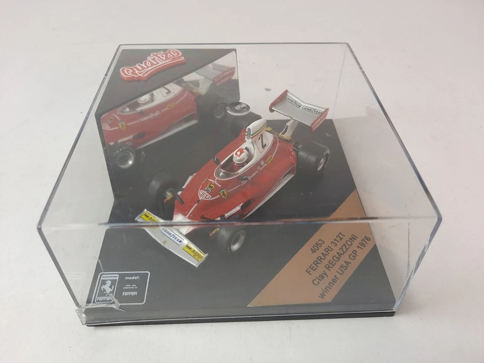 Quartzo Vitesse Ferrari 312T #2 Clay Regazzoni winner GP USA West 1976 1/43 4053 - Immagine 4 di 4