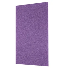 1Pcs Purple Glitter Acrylic Sheets 1/8" Thickness 12" x 8" PMMA Sheets