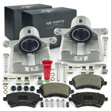 2x Bremssattel Bremszange 57mm + Bremsbeläge vorne für Toyota Corolla E12