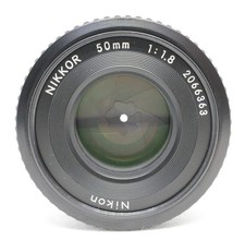 Nikon AI-S NIKKOR 50mm f/1.8 MF Standard Lens Near Mint Tested from Japan