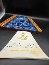 Wooden Zither Lap Harp  15 String Lacquered Hand Painted  Harp with Music sheet