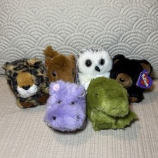 VTG Swibco Puffkins Lot Of 6 Owen Benny Camilla Lenny Henrietta Albert VGC