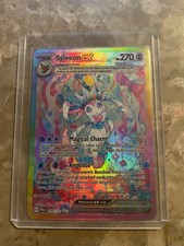 pokemon prismatic evolutions sylveon ex 156/131 on eBay
