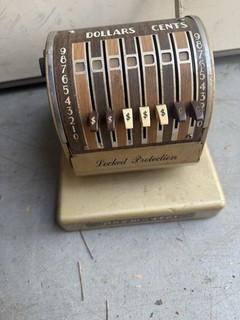 Bank of America WORKING Vintage Paymaster X 550 Wood Grain 🚨