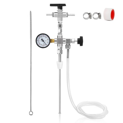 #ad #ad Hgkeke Counter Pressure Bottle Filler Stainless Steel Silver $78.69