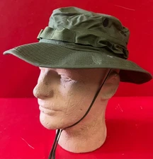 1969 US ARMY VIETNAM BOONIE HAT W/INSECT NET MINT CONDITION