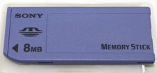 Sony Genuine Memory Stick 8MB MEGABYTE MSA-8A Camera Memory Card Made in Japan