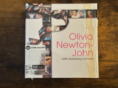 #ad Olivia Newton John 40th Anniversary Collection 10SHM CDDVD Box Japan 2010 $950.00