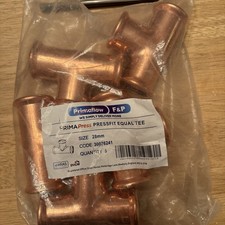 28mm Equal M-Press Tee. Water Only