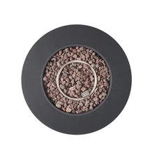 -Certified 32" Propane Fire Pit Table, 40,000 BTU, Smokeless Design, No Assembly