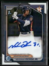 2024 Bowman Chrome #CPA-NOC Nehomar Ochoa Jr. Prospect Autographs