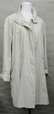 Marken Damen Mantel/Trenchcoat   / A-Form  Gr 38 in helloliv