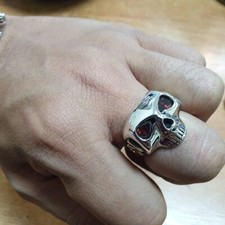 Sterling Silver Johnny Depp Skull Rings