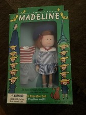 Celebrate 250 Yrs W Madeline Doll 8" Striped Dress With Playtime Outfit Eden   