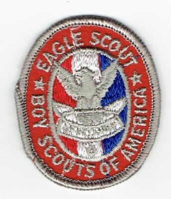 BSA Issue - EAGLE Scout Rank Patch TYPE 4-C3 - Brand NEW & Very MINT!!!