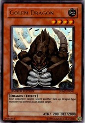 Golem Dragon JUMP-EN040 Ultra Rare Shonen Jump Magazine Promo
