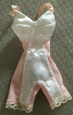 PINK doll girdle teddy shaper fit Candi 16'' Ellowyne Gene Tyler FM Jackie Revlon