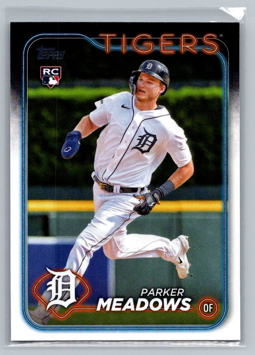 Parker Meadows #516 Rookie Detroit Tigers 2024 Topps